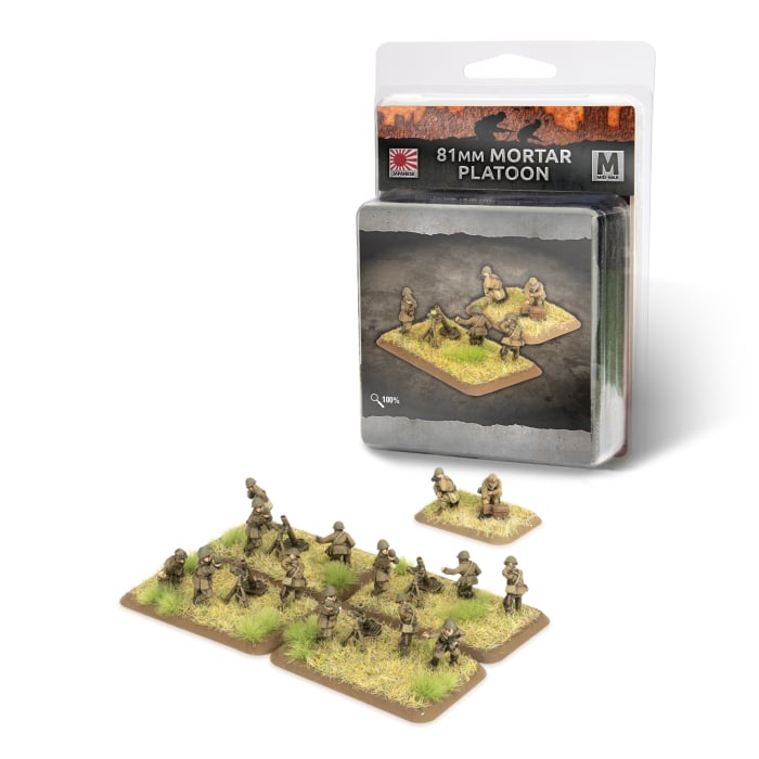Flames of War: 81mm Mortar Platoon (JP715)