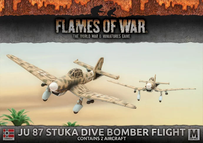 Flames of War: Ju 87 Stuka Dive Bomber Flight (GBX103)