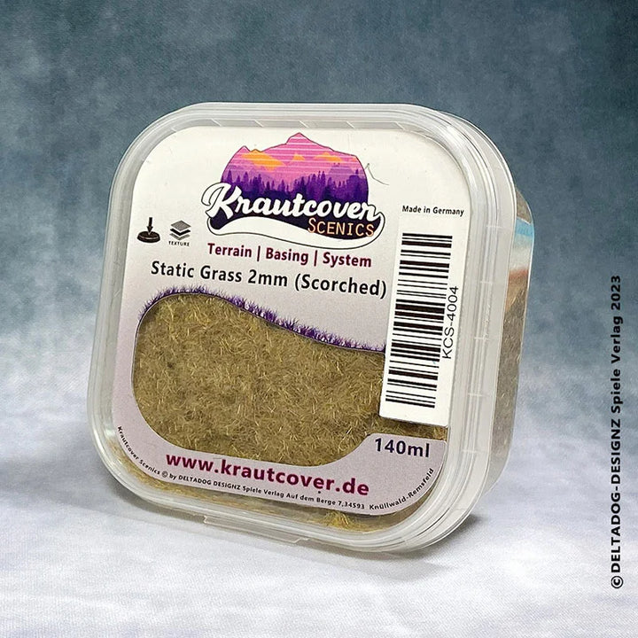 Krautcover: Groundcover - Static Grass Scorched 2mm (140ml)