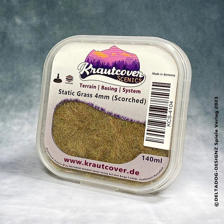 Krautcover: Groundcover - Static Grass Scorched 4mm (140ml)