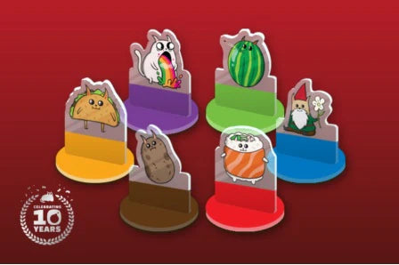 Exploding Kittens: The Board Game - Acrylic Meeples