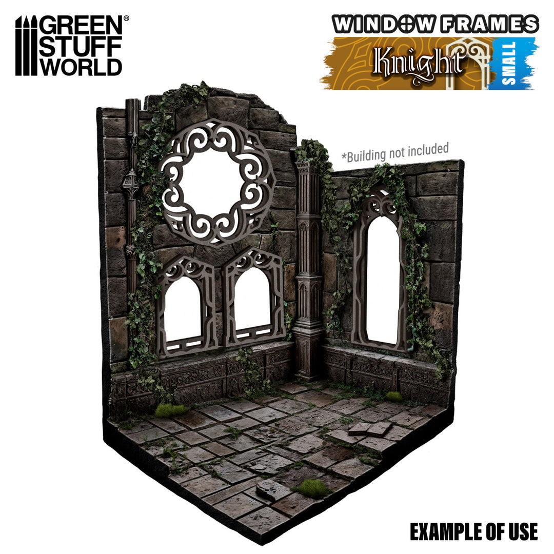 Knight Miniature Windows - Small (Green Stuff World)
