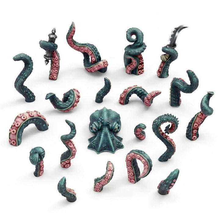 Kraken tentacles 1:48-1:35 (Green Stuff World)