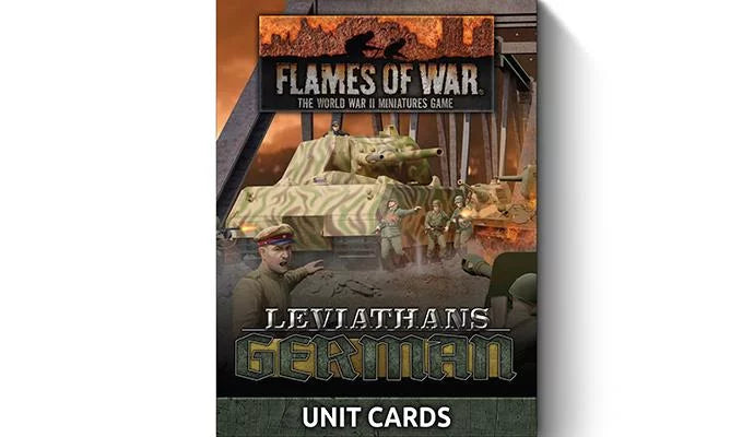 Flames of War: Late War Leviathans - German Unit Cards (FW276GU)