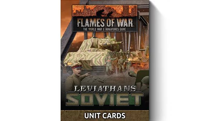 Flames of War: Late War Leviathans - Soviet Unit Cards (41x Cards) (FW276SU)