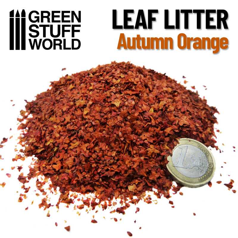 Scenery: Leaf Litter - Autumn Orange (Green Stuff World)