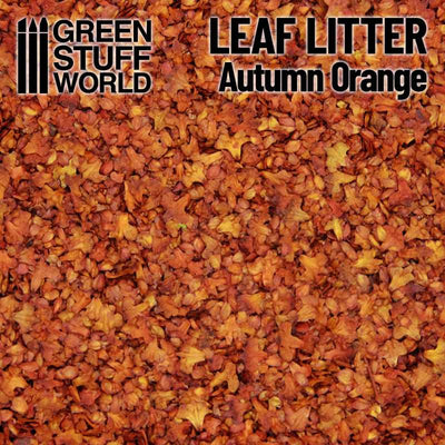 Scenery: Leaf Litter - Autumn Orange (Green Stuff World)