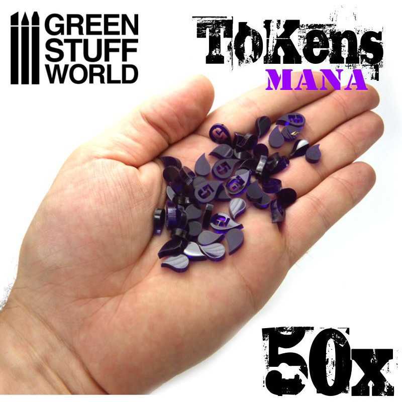 Gaming Tokens - Mana tokens (Green Stuff World)