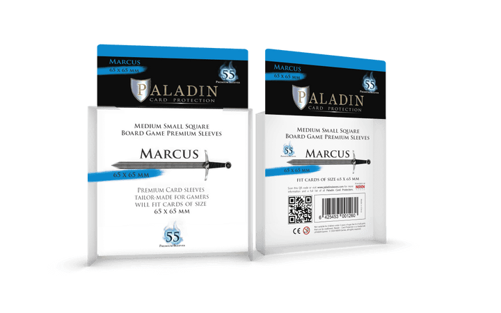 Paladin Sleeves - Marcus (65x65mm)