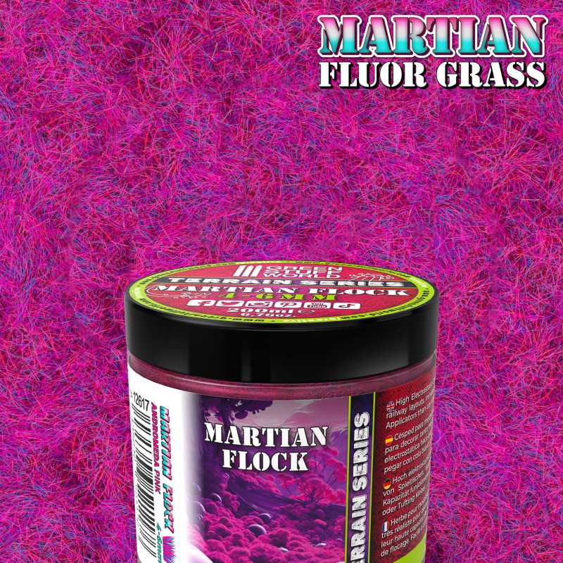 Martian Fluor Grass - Andromeda Pink - 200ml (Green Stuff World)