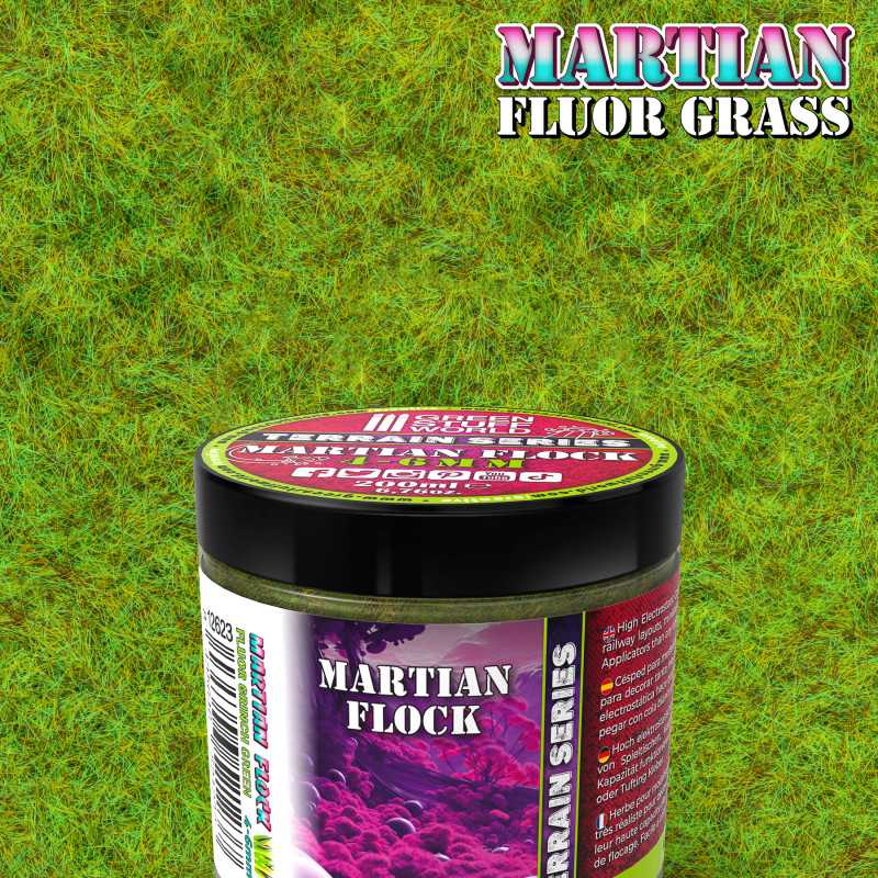 Martian Fluor Grass - Grinch Green - 200ml (Green Stuff World)