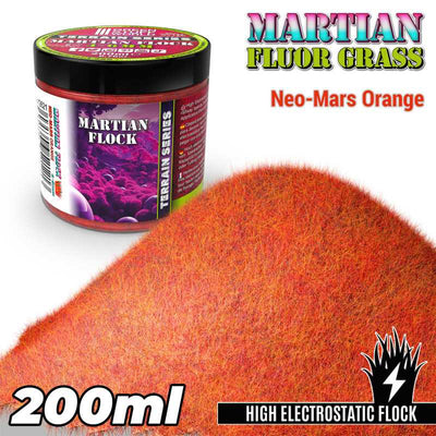 Martian Fluor Grass - Neo-Mars Orange - 200ml (Green Stuff World)