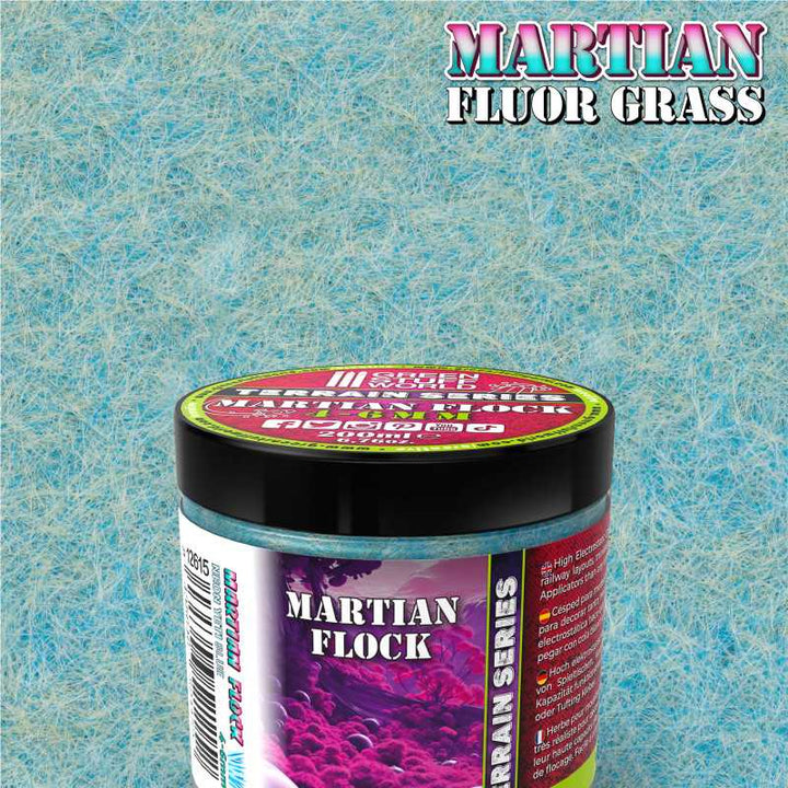 Martian Fluor Grass - Neon Yeti Blue - 200ml (Green Stuff World)