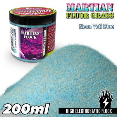 Martian Fluor Grass - Neon Yeti Blue - 200ml (Green Stuff World)