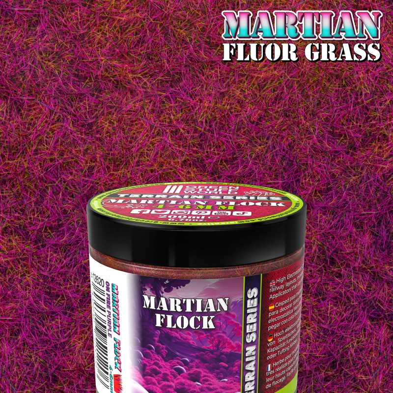 Martian Fluor Grass - On Fire Purple - 200ml (Green Stuff World)