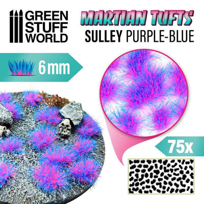 Martian Fluor Tufts - SULLEY PURPLE-BLUE (Green Stuff World)