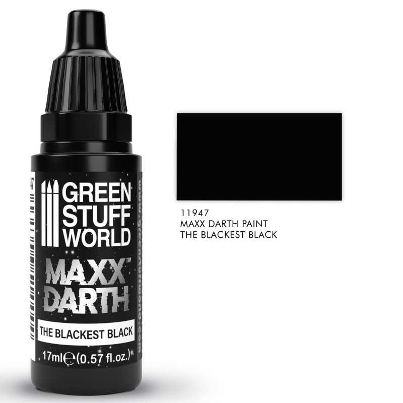 Maxx Darth Black Paint 17 ml (Green Stuff World)