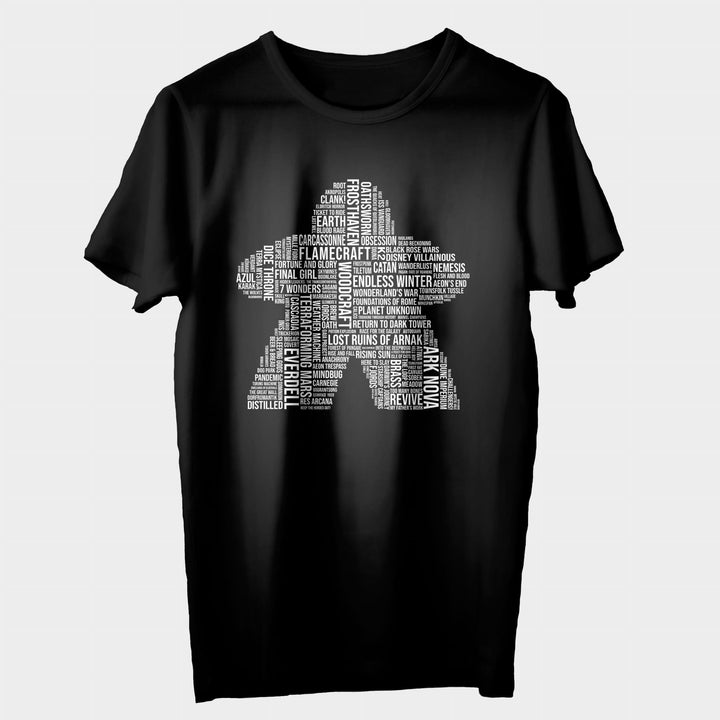 Mr. Meeple t-shirt: Meeple 2023