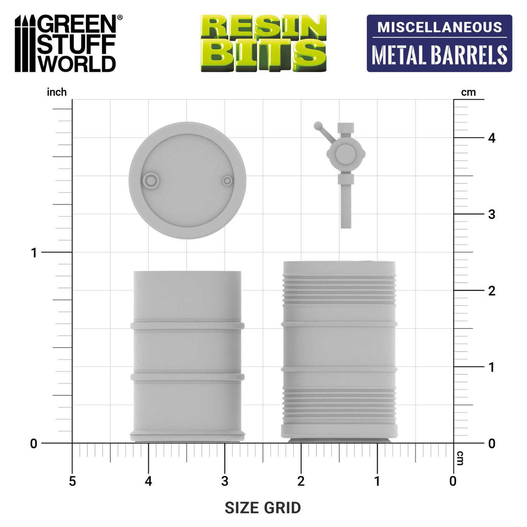 Metal Barrels 1:35 (Green Stuff World)