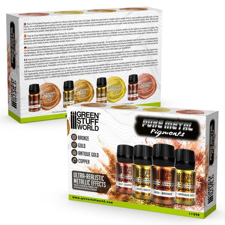 Metallic pigments Set 30ml (Green Stuff World)