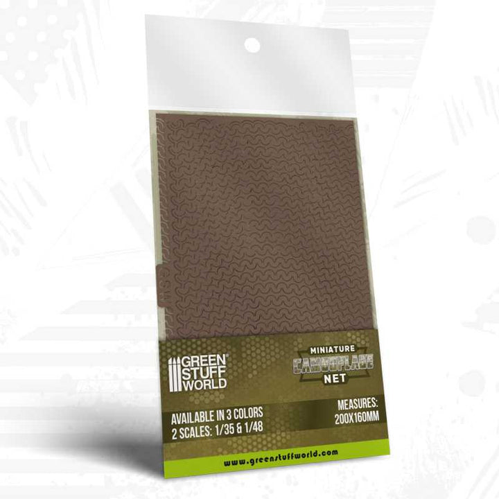 Miniature Camouflage Nets Khaki 1:35 (Green Stuff World)