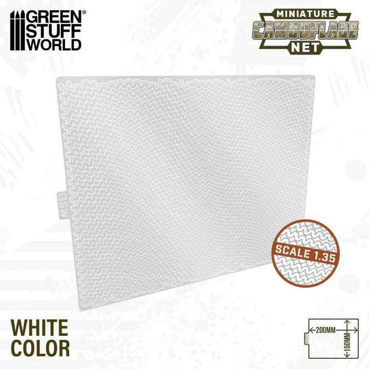 Miniature Camouflage Nets White 1:35 (Green Stuff World)