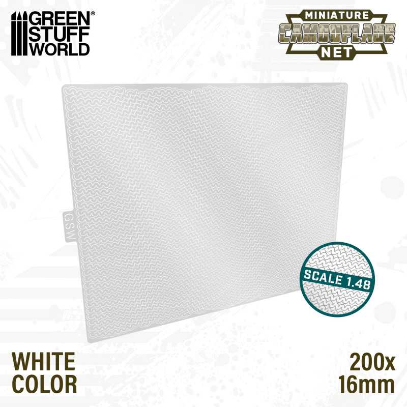 Miniature Camouflage Nets White 1:48 (Green Stuff World)