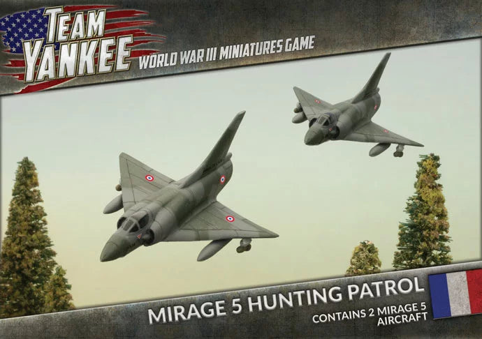 World War III: Team Yankee - Mirage 5 Hunting Patrol (WWIII x2 Aircraft) (TFBX09)