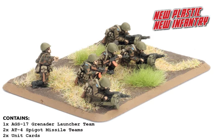 World War III: Team Yankee - Motor Rifle Heavy Weapons (WWIII x18 Figures Plastic) (TSU706)