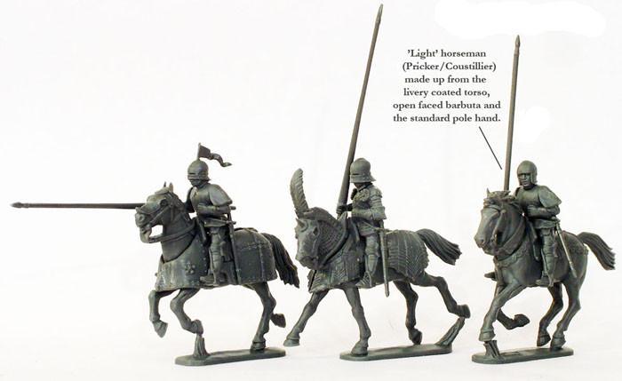 Wars of the Roses: Mounted Men-at-Arms (1450-1500) (Perry Miniatures) (WR 40)