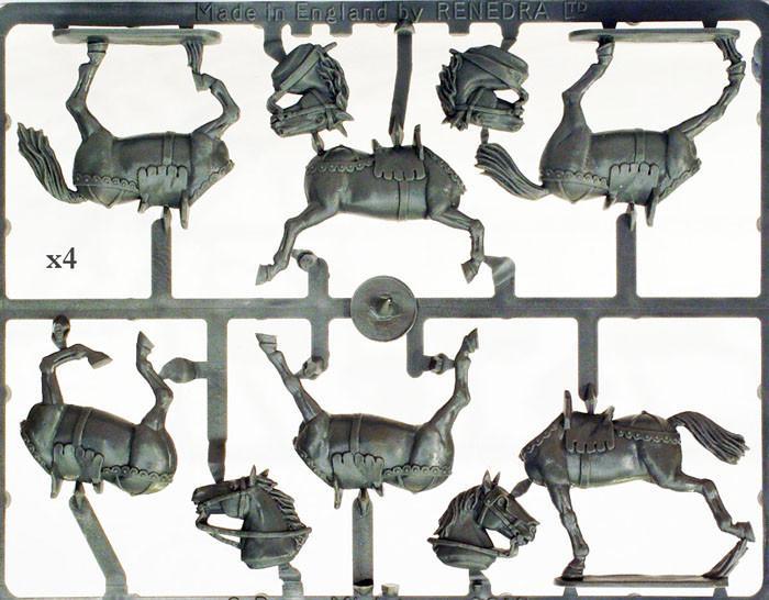 Wars of the Roses: Mounted Men-at-Arms (1450-1500) (Perry Miniatures) (WR 40)