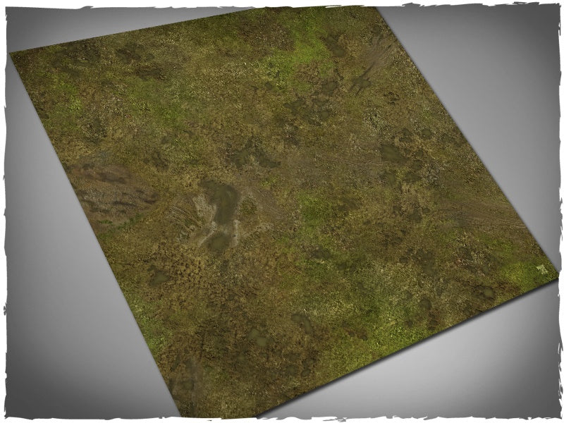Gaming mat - Muddy Field (90x90 cm) (Deep-Cut Studio)