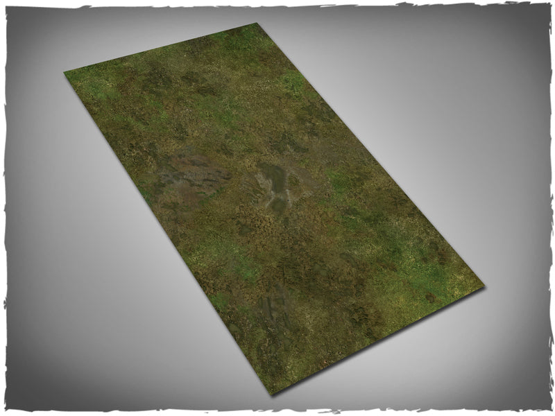 Gaming Mat - Muddy Field (44x30 inches) (Deep-Cut Studio)