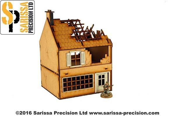 Small Shop - Destroyed (Sarissa Precision)