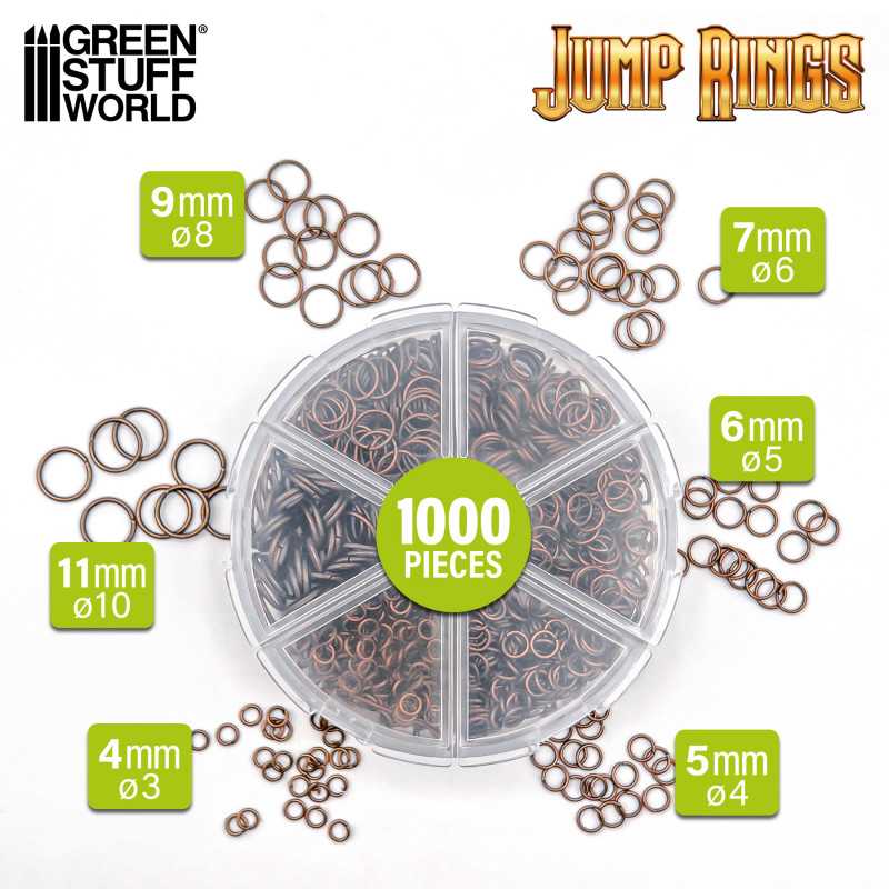 Open Jump Rings Box (Green Stuff World)