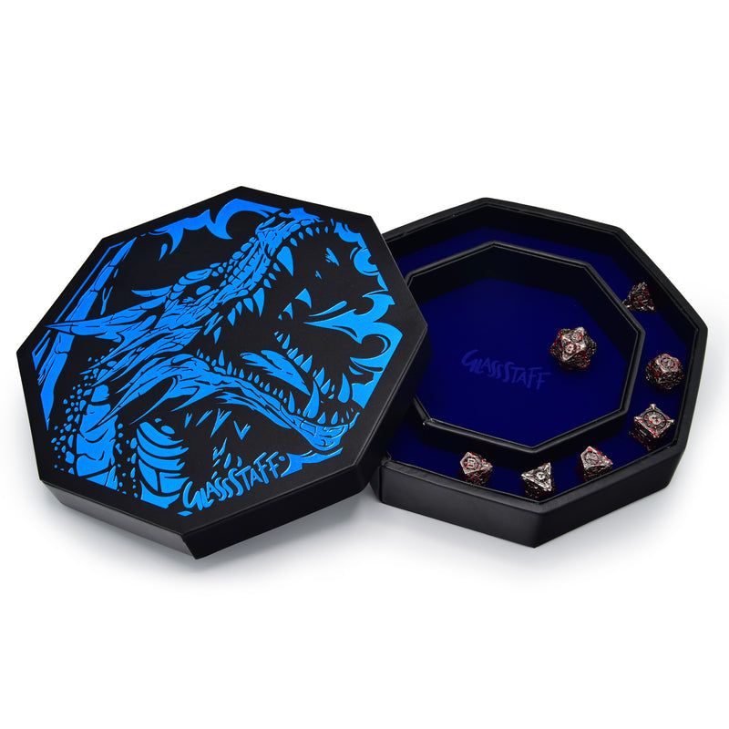 CritStones Dice Arena - Blue Dragon