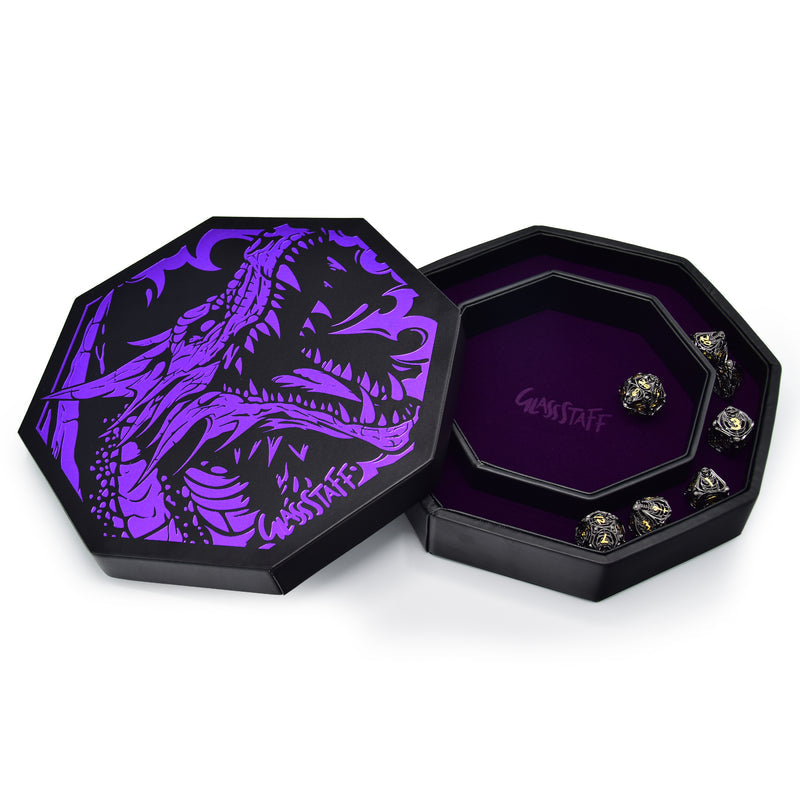 CritStones Dice Arena - Purple Dragon