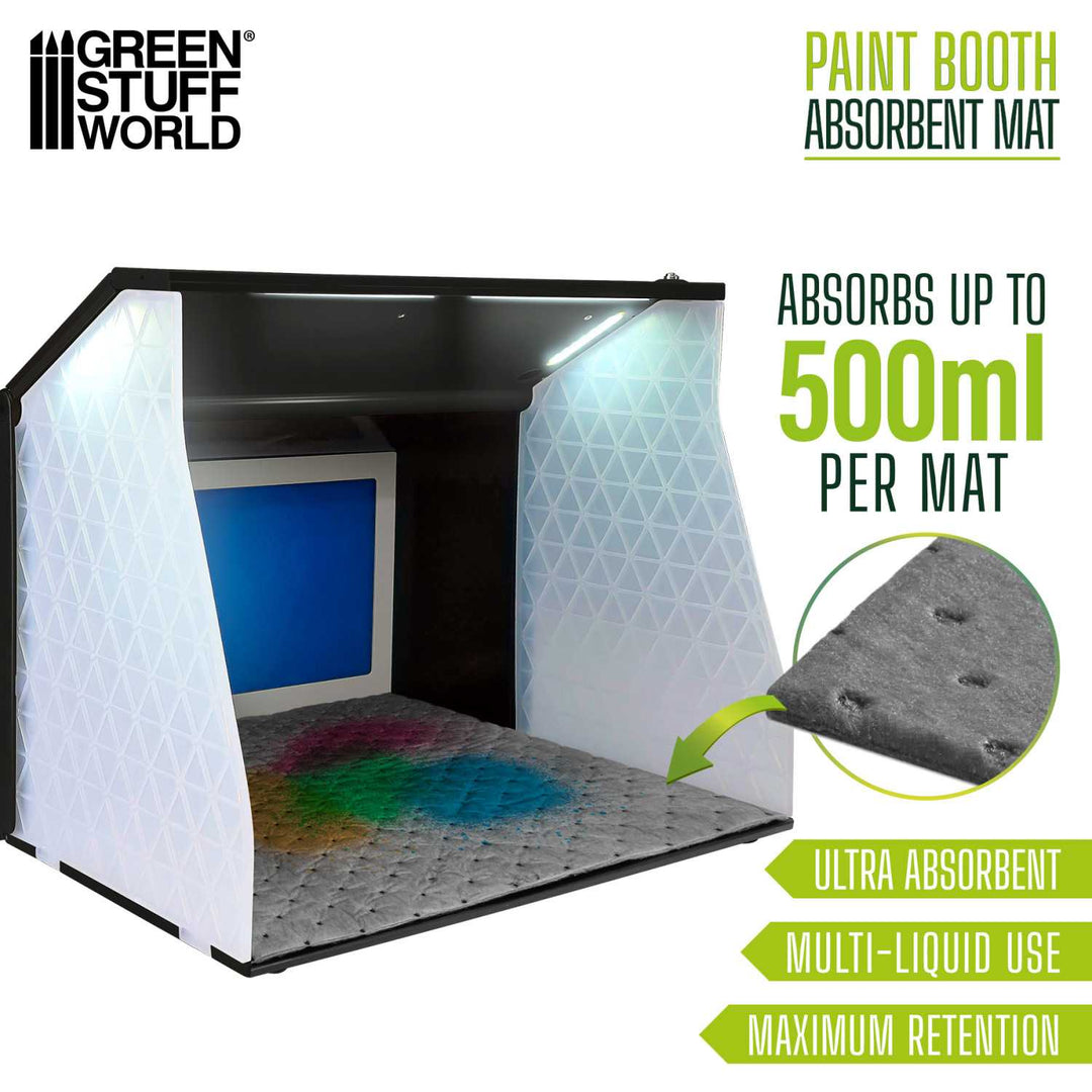 Paint Booth Absorbent Pad x2 (Green Stuff World)