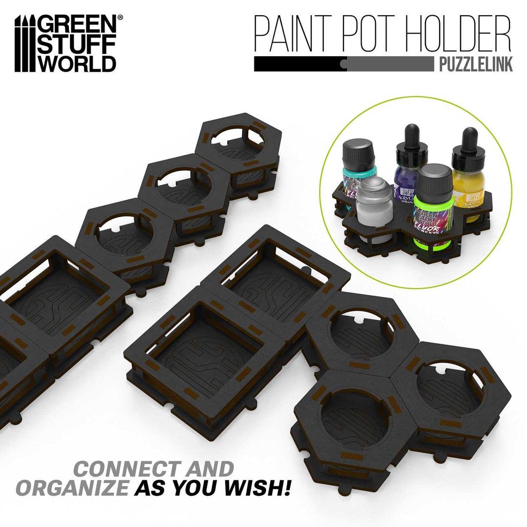 Paint Pot Holder x3 (Green Stuff World)