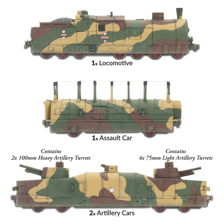 Flames of War: Polish Armoured Train (PBX05)