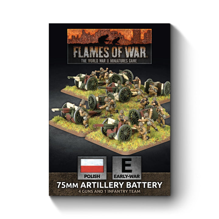 Flames of War: 75mm Artillery Battery (PBX13)