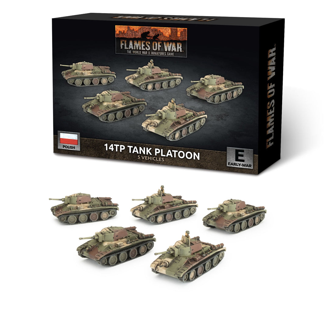Flames of War: 14TP Tank Platoon (PBX16)