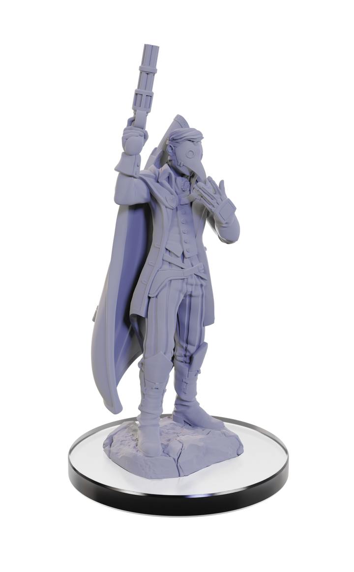 Critical Role Unpainted Miniatures: Percival & Cassandra de Rolo