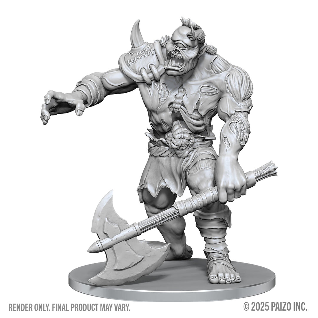 Pathfinder Battles Deep Cuts: Dread Zombie Cyclops