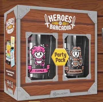 Heroes of Barcadia: Party Pack 2-Additional Player Expansion