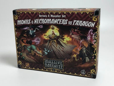 Massive Darkness 2: Heroes & Monster Set – Monks & Necromancers vs The Paragon