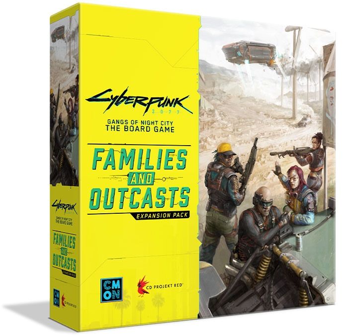 Cyberpunk 2077: Gangs of Night City –  Families and Outcasts