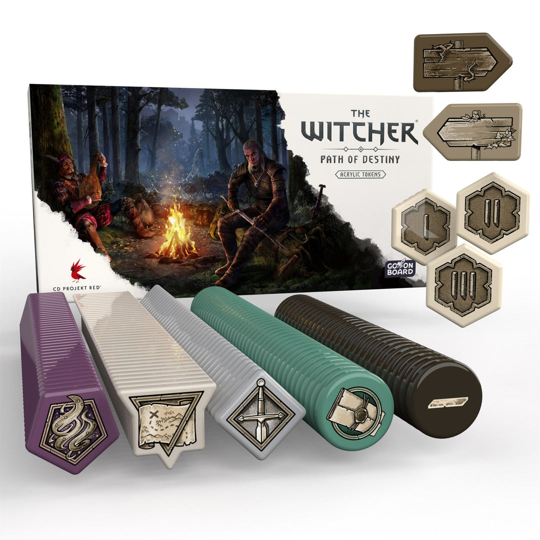 The Witcher: Path Of Destiny – Acrylic Tokens