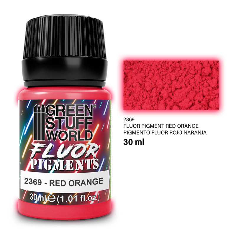 Pigment FLUOR RED ORANGE (Green Stuff World)