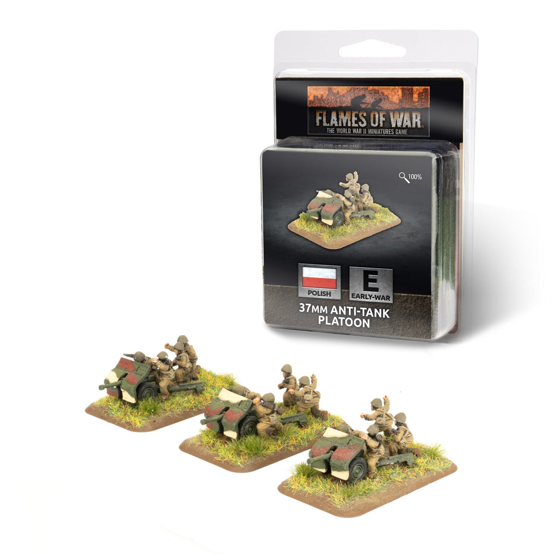 Flames of War: 37mm Anti-tank Platoon (PL511)